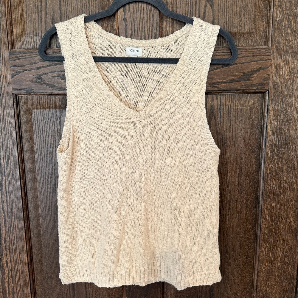 J. Crew Beige Textured Sweater